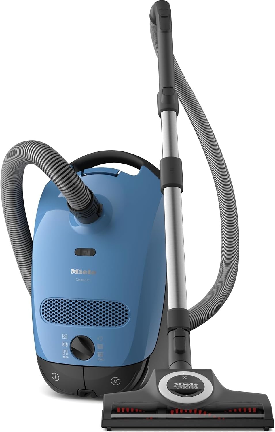 Miele Classic C1 Turbo Team Bagged Canister Vacuum Tech Blue 11181010