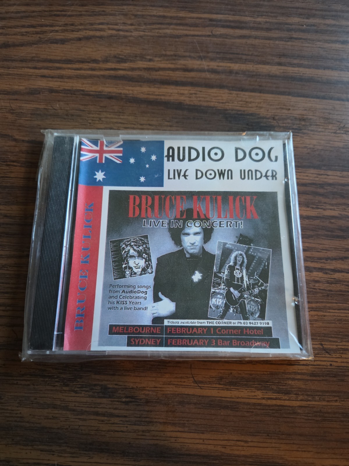 Bruce Kulick Of KISS CD Audio Dog Live Down Under RARE OOP 2002 Bruce Kulick Of KISS CD Audio Dog Live Down Under RARE OOP 2002