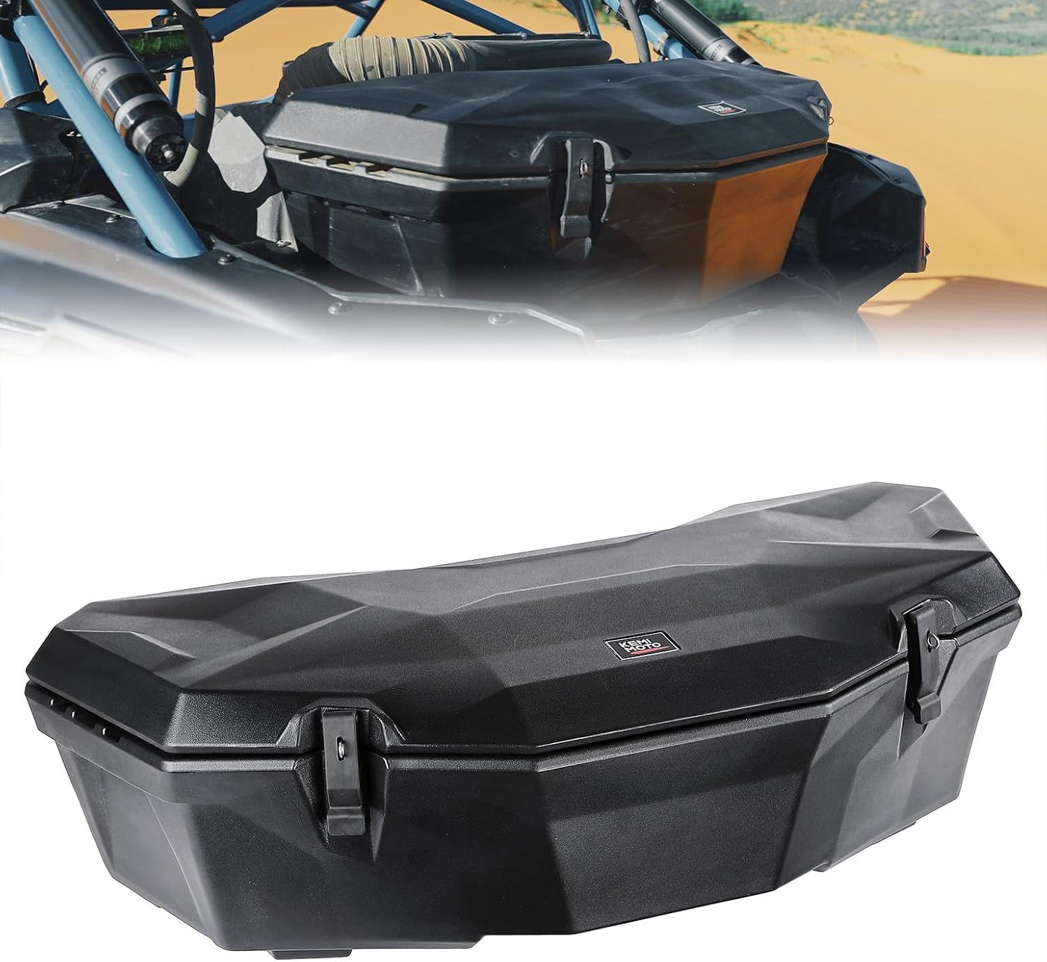 X3 Cargo Box, Rear Storage Box Trunk Rack Storage Compatible with Can-Am Maveric