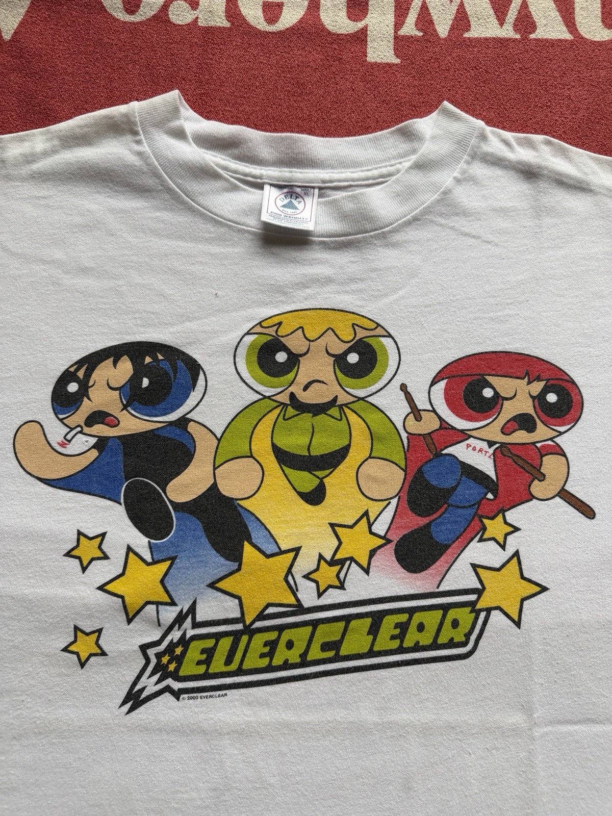 Vintage Everclear Power Puff Girls Parody Band T Shirt 2000 Men’s XL Vintage Everclear Power Puff Girls Parody Band T Shirt 2000 Men’s XL