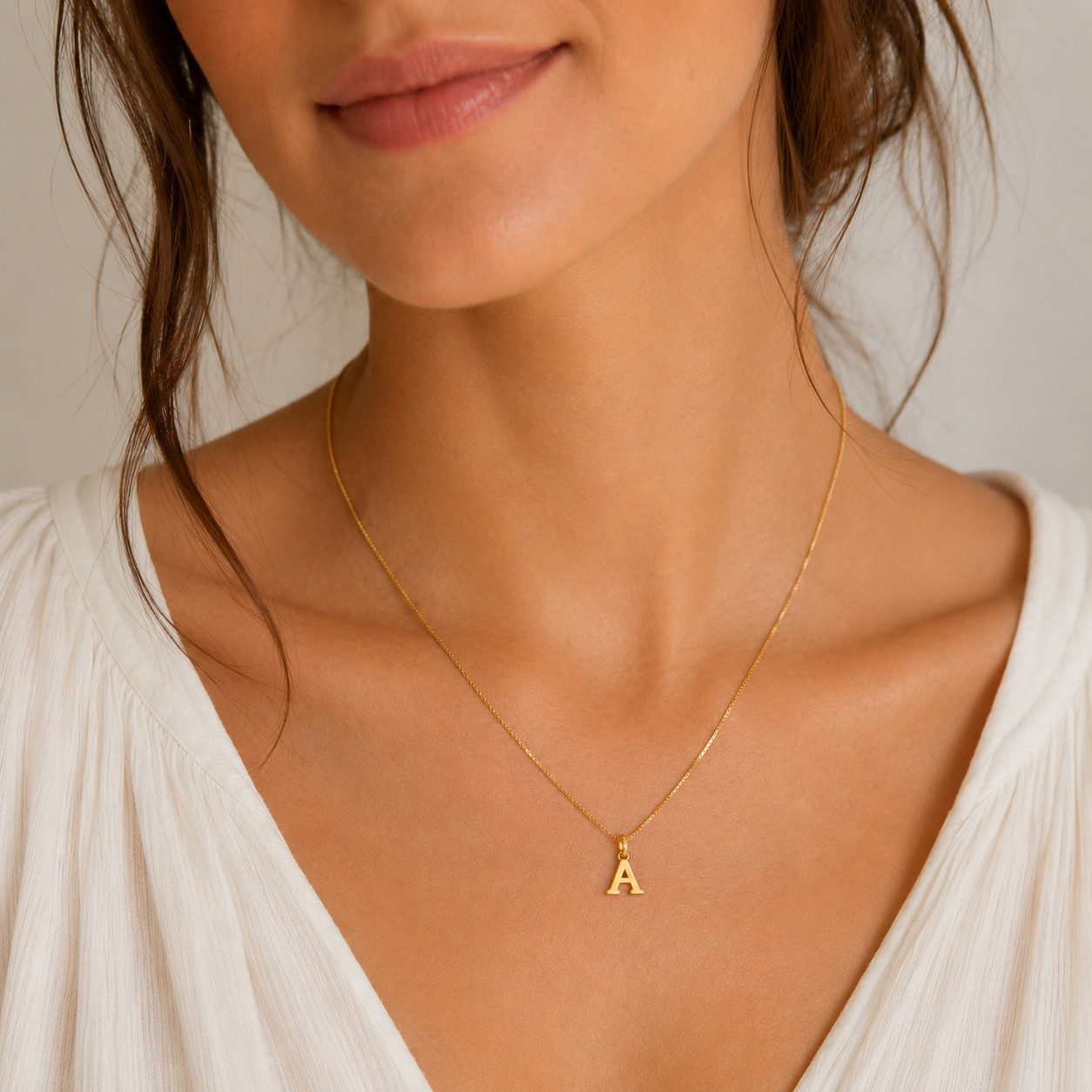 24K Solid Gold Initial Pendant 99.99% Pure Gold 3D Alphabet Letter Charm 0.3g 24K Solid Gold Initial Pendant 99.99% Pure Gold 3D Alphabet Letter Charm 0.3g
