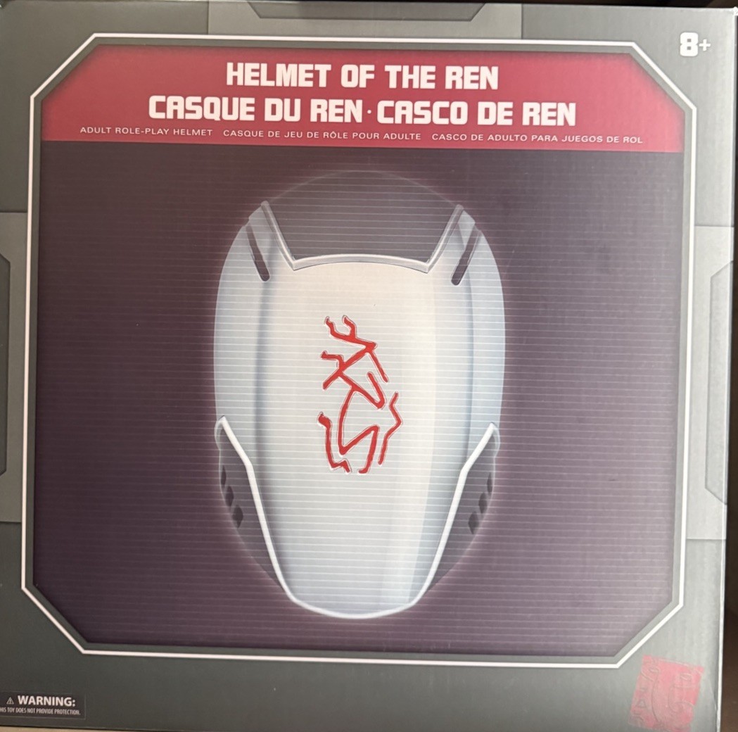 Disney Parks Star Wars Kylo Ren Helmet Of The REN With Stand Mirror Galaxys Edge Disney Parks Star Wars Kylo Ren Helmet Of The REN With Stand Mirror Galaxys Edge