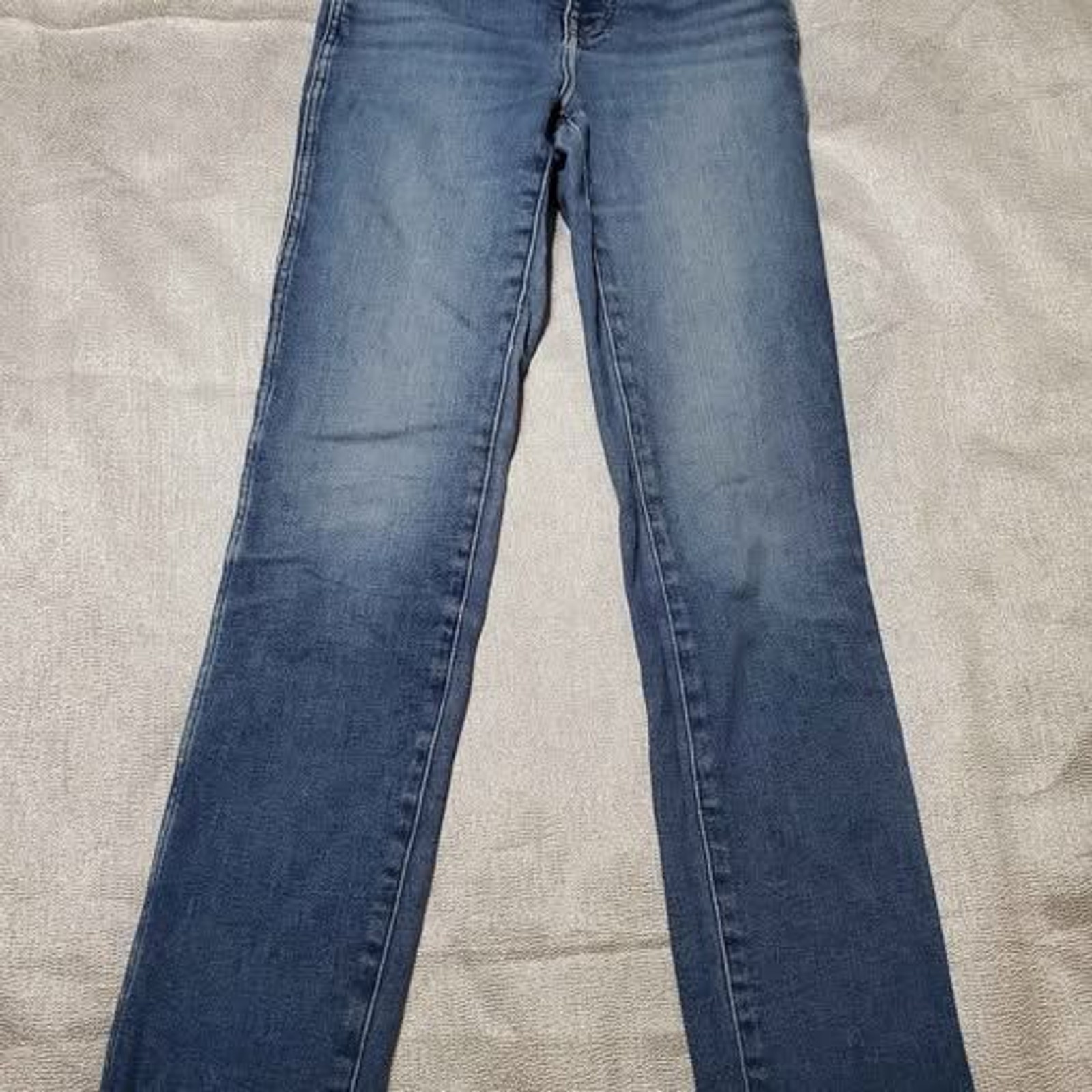 Madewell Women\'s Stovepipe High-Rise Straight-Leg Jeans Size 25