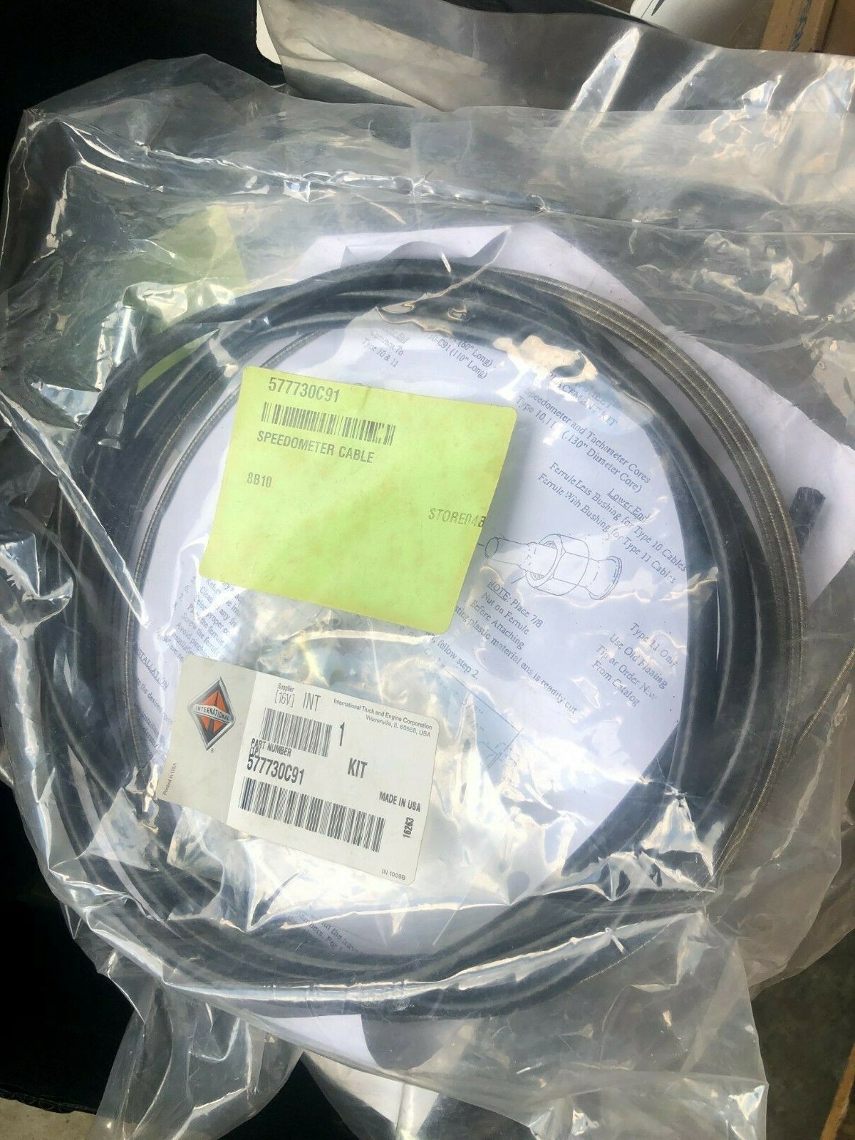 One Genuine International/Navistar Cable Assembly 577730C91 KIT, Lowest Price