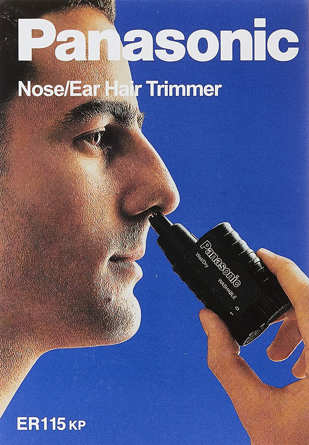 Panasonic ER115 Nose & Ear Hair Wet/Dry Trimmer Battery-Operated Washable New Panasonic ER115 Nose & Ear Hair Wet/Dry Trimmer Battery-Operated Washable New