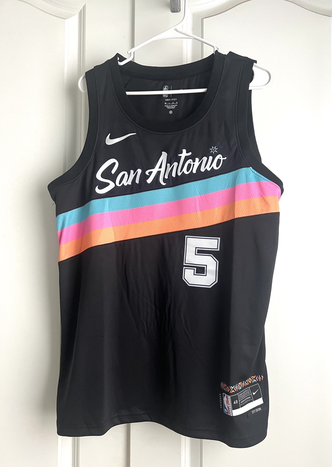 Stephon Castle San Antonio Spurs Nike City Edition 25-26 Jersey-Adult Large🔥 Stephon Castle San Antonio Spurs Nike City Edition 25-26 Jersey-Adult Large🔥