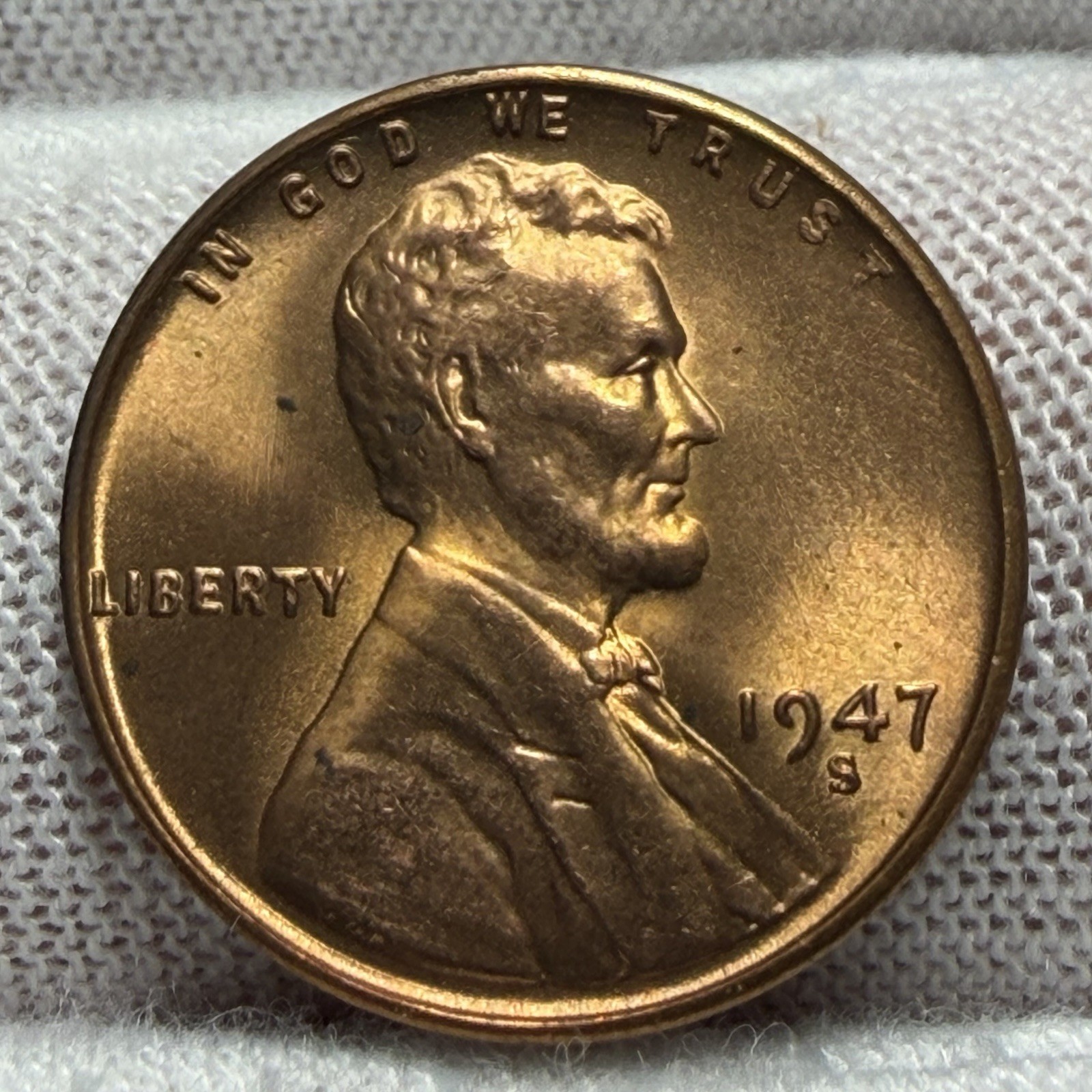 1947-S Lincoln Wheat Cent Penny Uncirculated receive coin pictured #6436