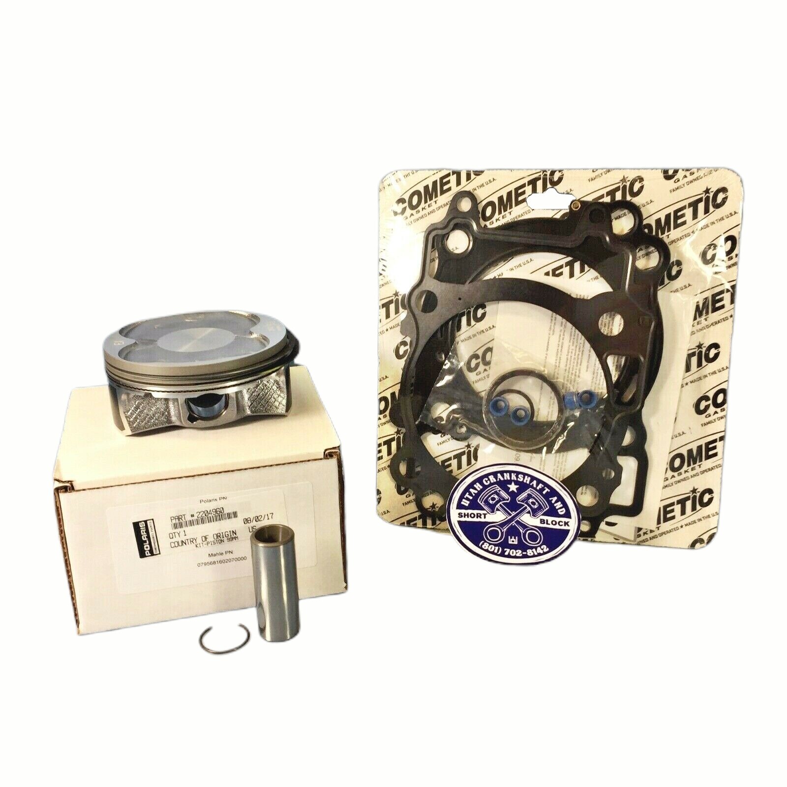 NEW OEM PISTON COMETIC TOP END KIT 2012 POLARIS RZR 570 99MM BORE RAZOR EFI