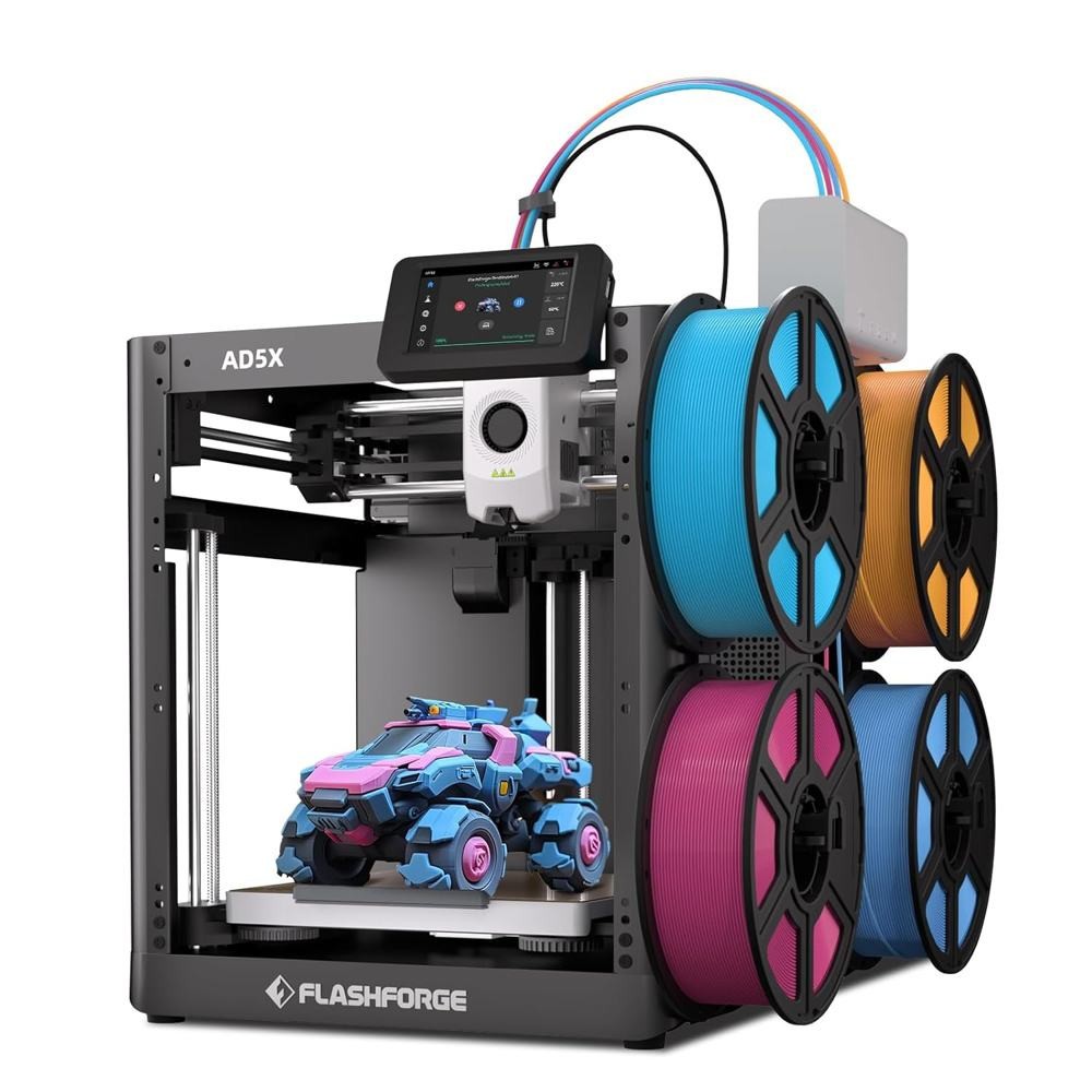 FLASHFORGE AD5X Upgraded Multi-Color 3D Printer CoreXY High-Speed Auto Refill US FLASHFORGE AD5X Upgraded Multi-Color 3D Printer CoreXY High-Speed Auto Refill US