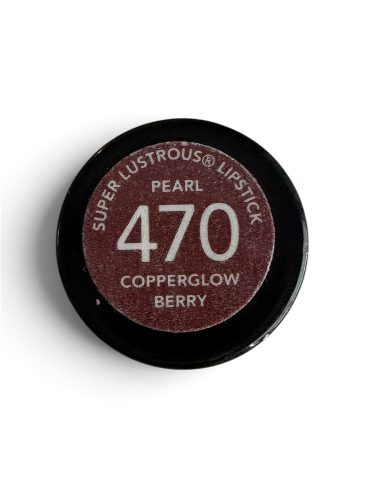 Revlon Super Lustrous Lipstick #470 Copperglow Berry Pearl NEW SEALED RARE