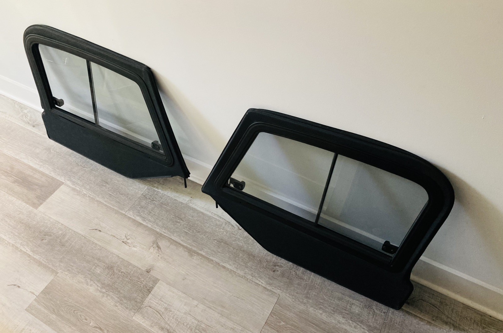 Jeep Wrangler GLASS UPPERS Half Doors TJ Bestop Factory Sliding