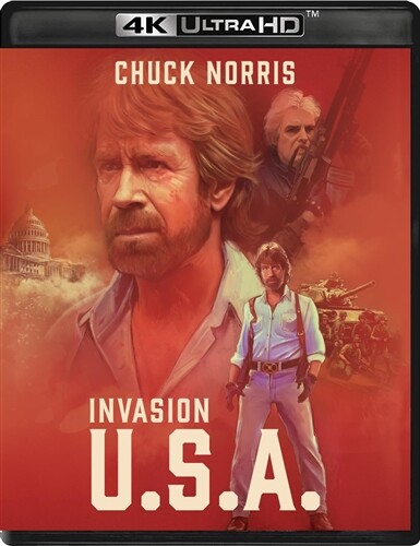 INVASION USA New Sealed 4K Ultra HD UHD + Blu-ray Chuck Norris Vinegar Syndrome