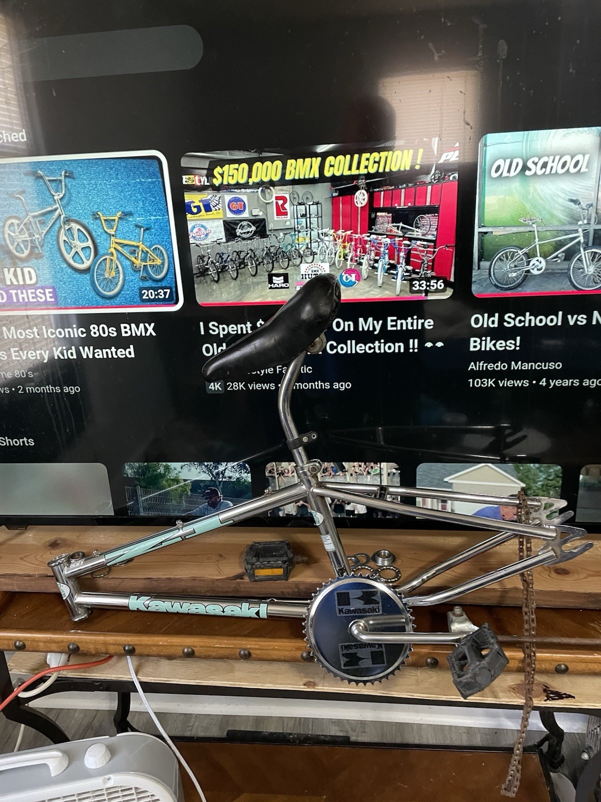 BMX Kawasaki  vintage Z1 GT Redline HARO Mongoose Pk Ripper