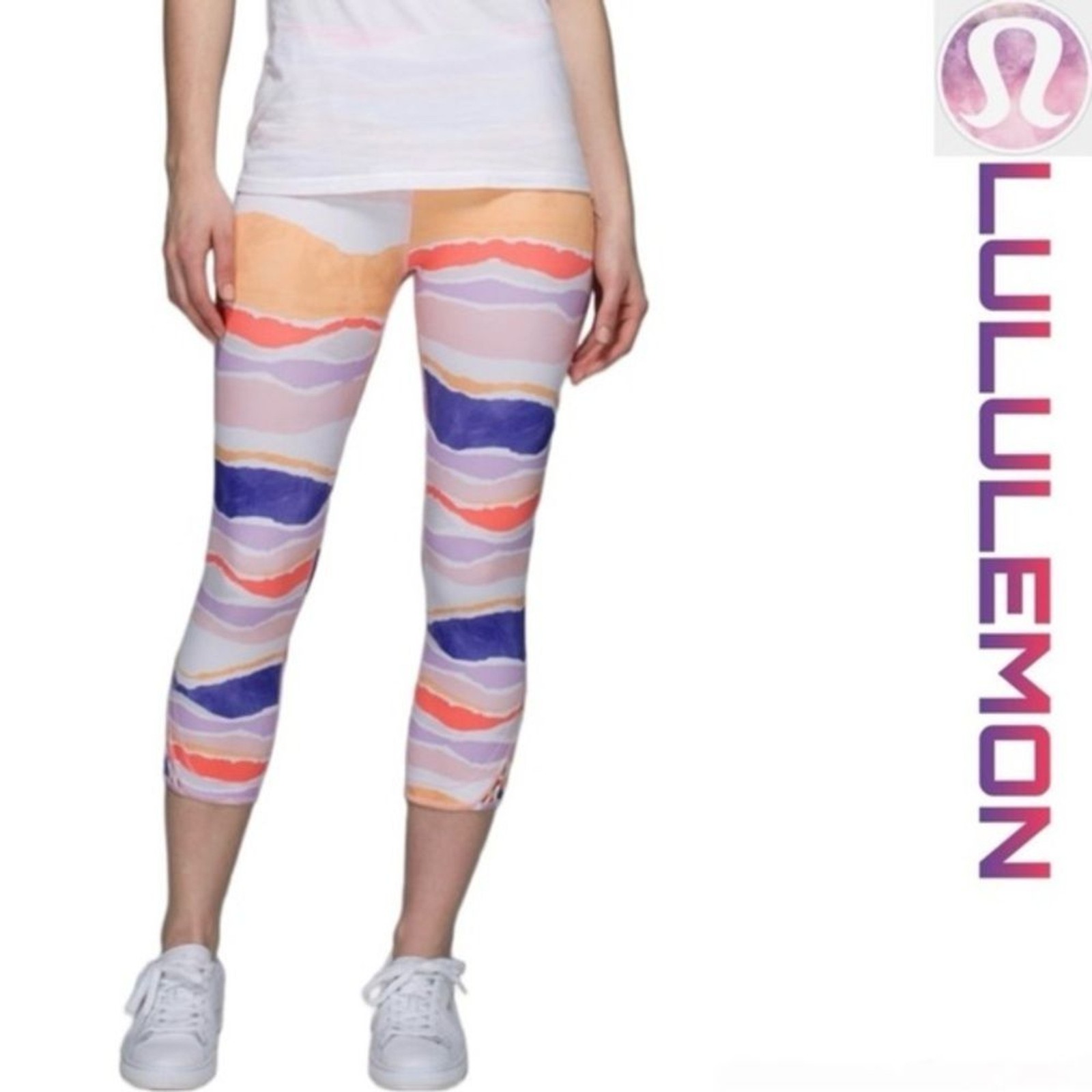 Lululemon True Self Crop Leggings Lululemon True Self Crop Leggings