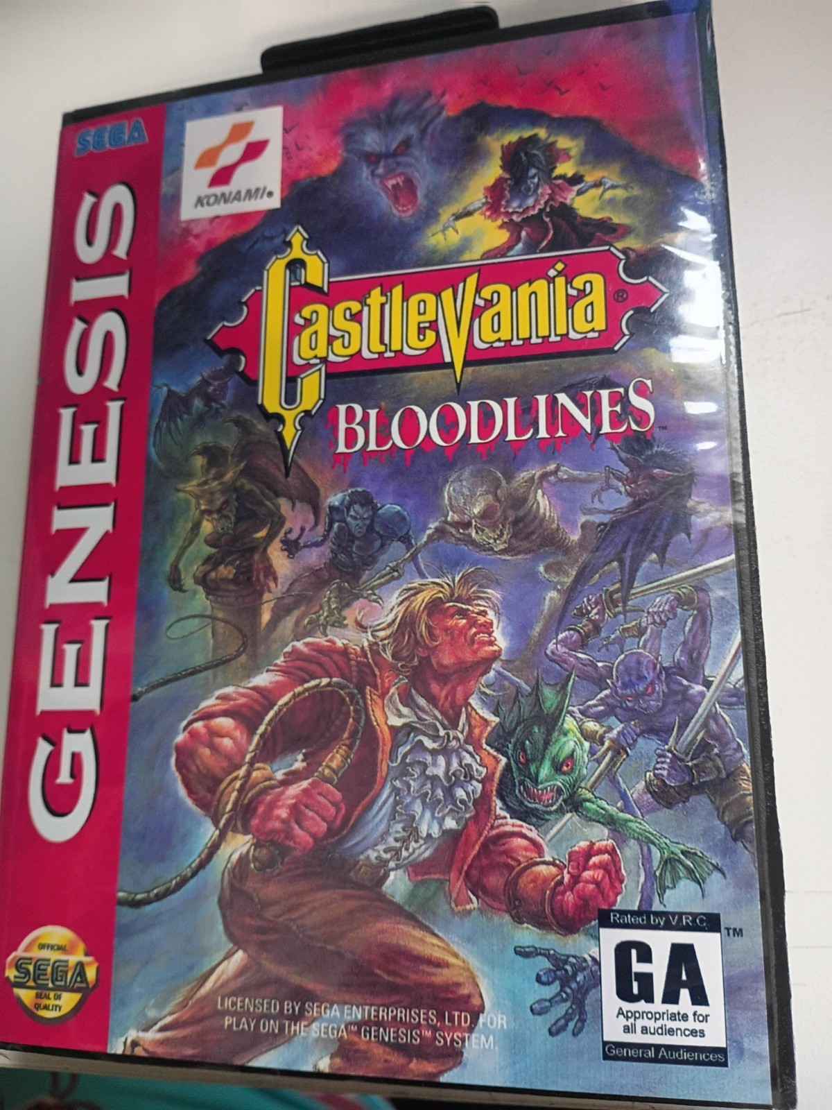 Castlevania: Bloodlines (Sega Genesis, 1994) Castlevania: Bloodlines (Sega Genesis, 1994)