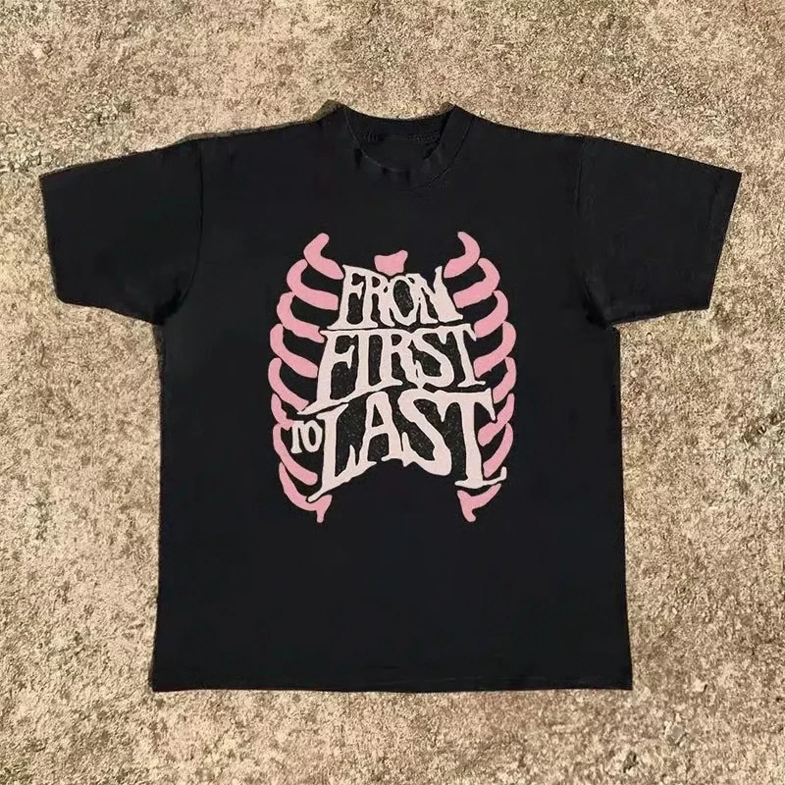 Vintage From First To Last Band T-Shirt Unisex Cotton Graphic Tee