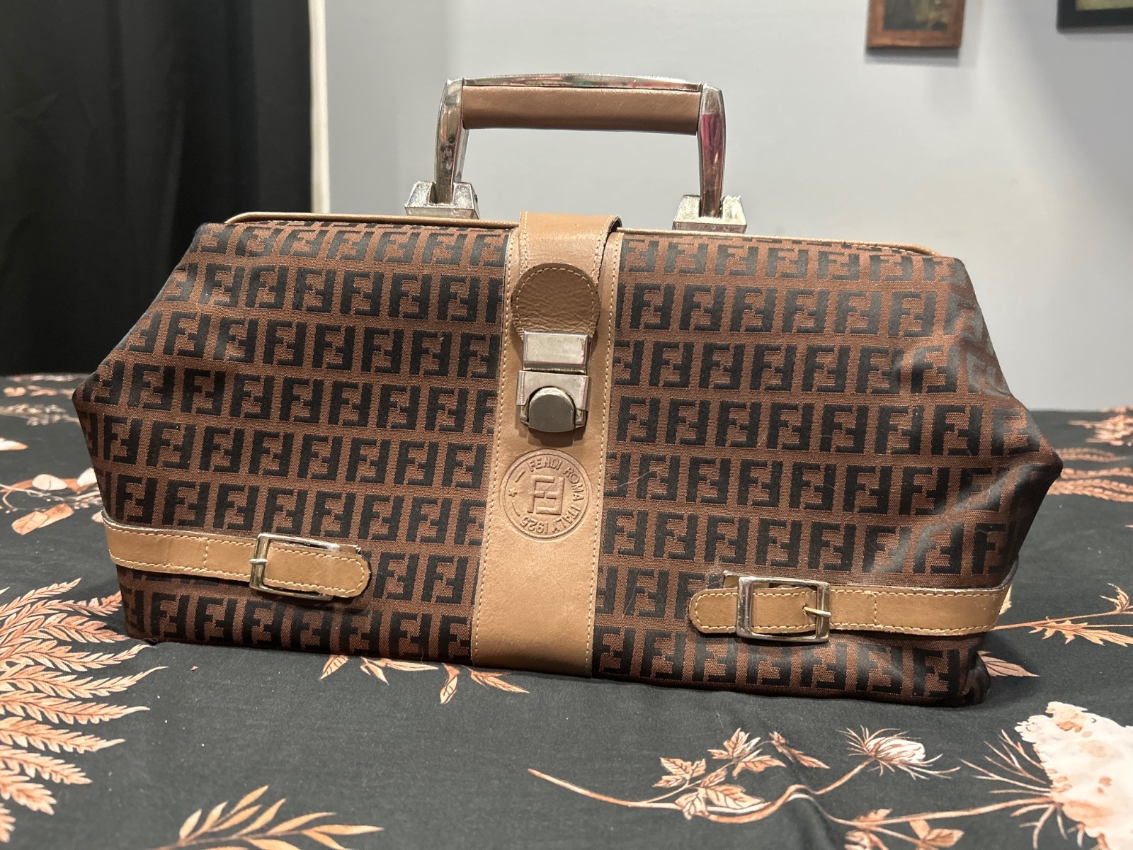 Fendi S.A.S Zucca doctor bag Fendi S.A.S Zucca doctor bag