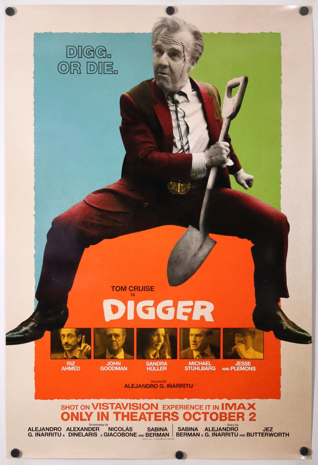 Digger - original DS movie poster 27x40 DS 2026 Tom Cruise Final Digger - original DS movie poster 27x40 DS 2026 Tom Cruise Final