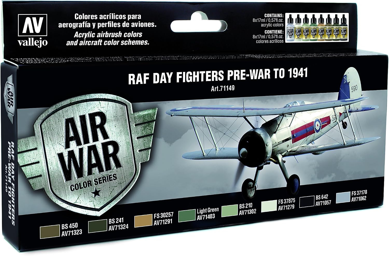 RAF & FAA Day Fighters Pre-War to 1941 Paint RAF & FAA Day Fighters Pre-War to 1941 Paint