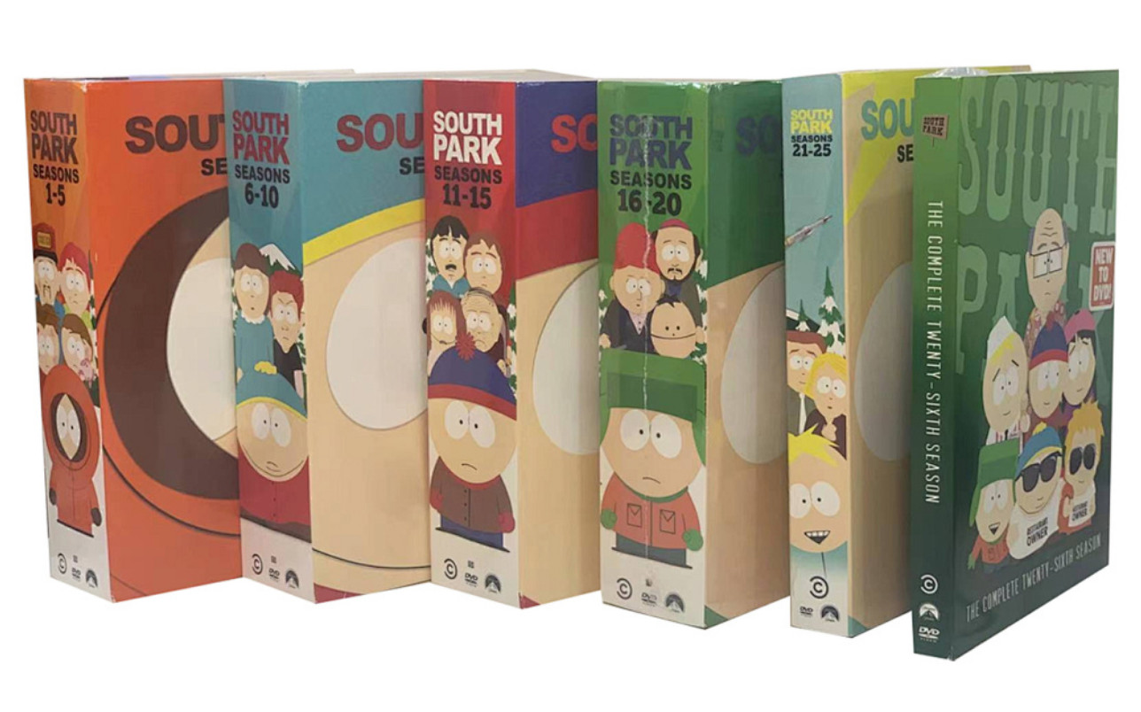 South Park: The Complete Series Seasons 1 - 26 (DVD, 65-Disc Box Set) South Park: The Complete Series Seasons 1 - 26 (DVD, 65-Disc Box Set)