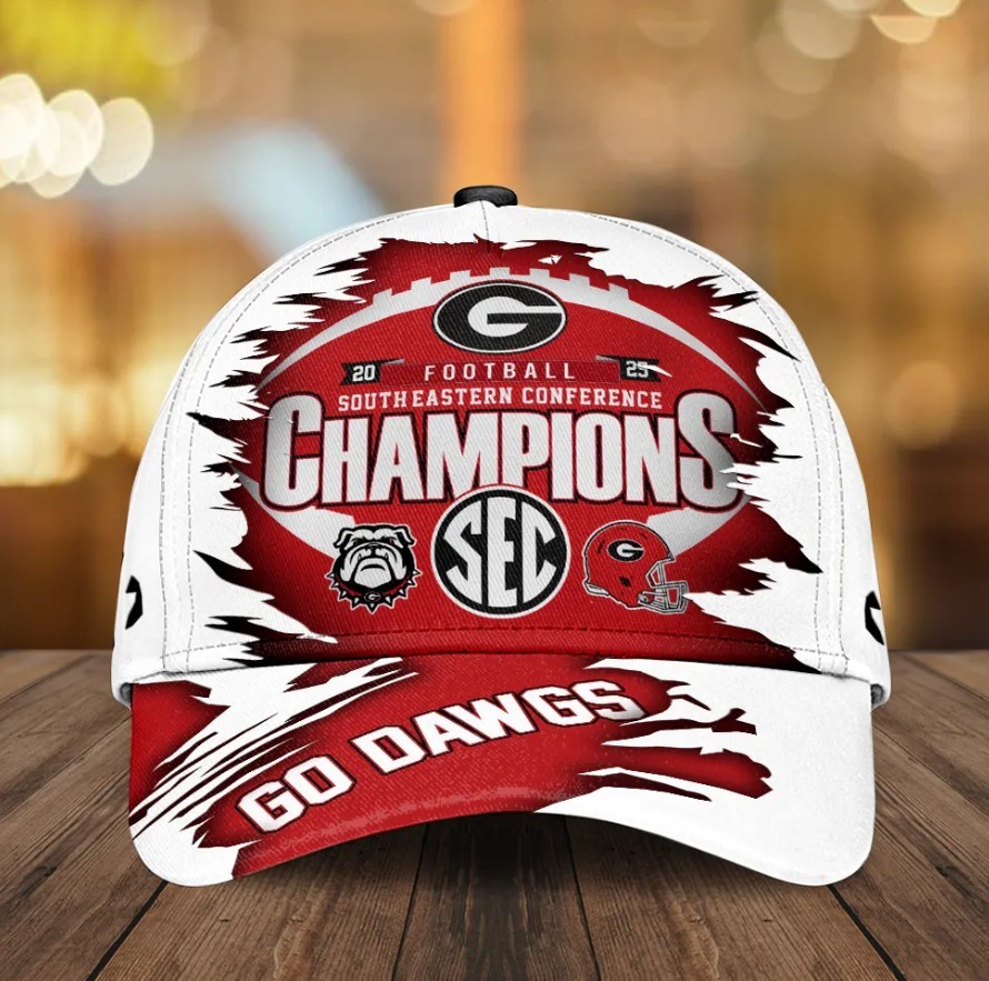 Georgia Bulldogs Football 2025 Sec Champions Classic Cap Georgia Bulldogs Football 2025 Sec Champions Classic Cap
