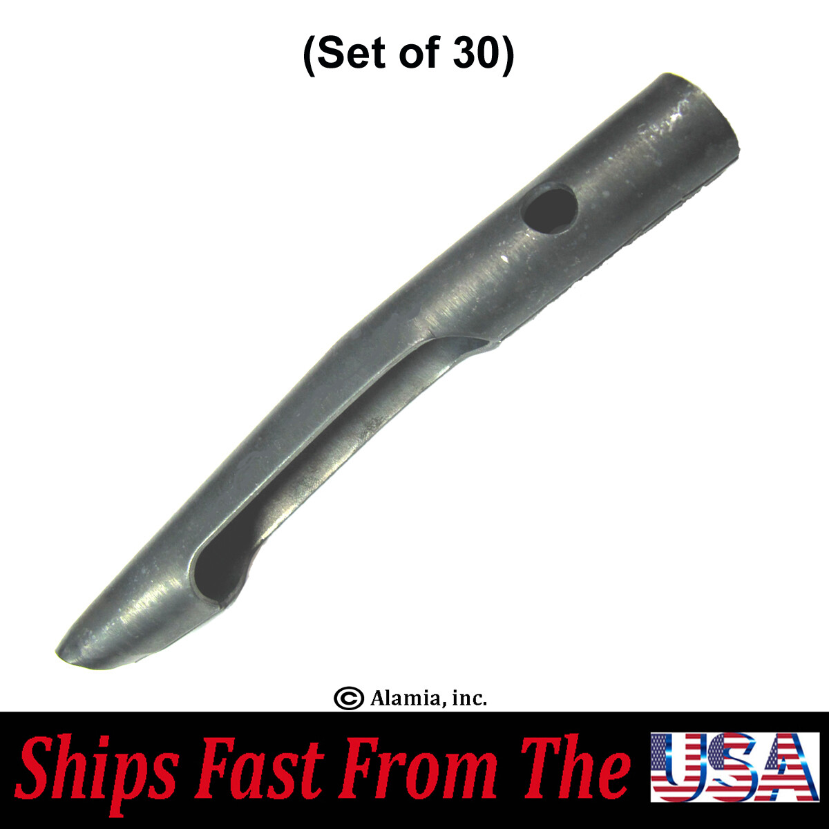 (Set of 30) Aerator Core Tines, For Ryan 522361, Bluebird 7190, Classen 100032 (Set of 30) Aerator Core Tines, For Ryan 522361, Bluebird 7190, Classen 100032