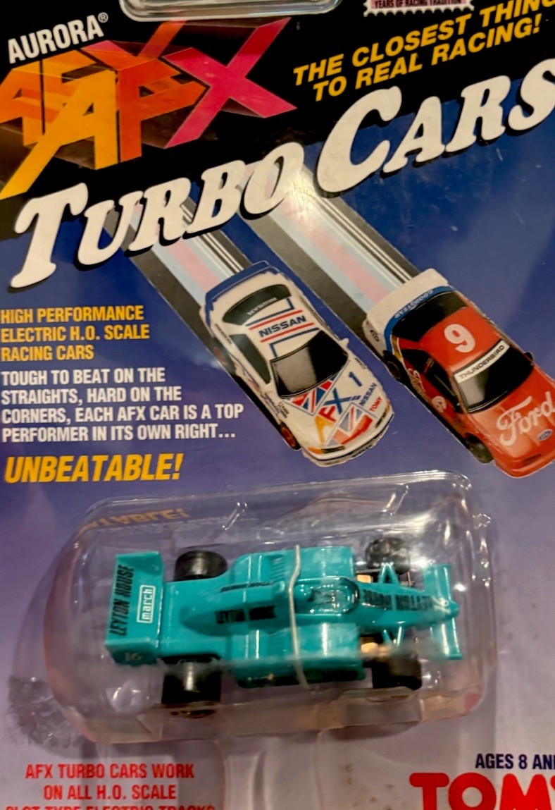 TOMY AFX TURBO #14 LEYTON HOUSE F-1 NEW SRT MEGA G AURORA NIP SUPER G PLUS TOMY AFX TURBO #14 LEYTON HOUSE F-1 NEW SRT MEGA G AURORA NIP SUPER G PLUS