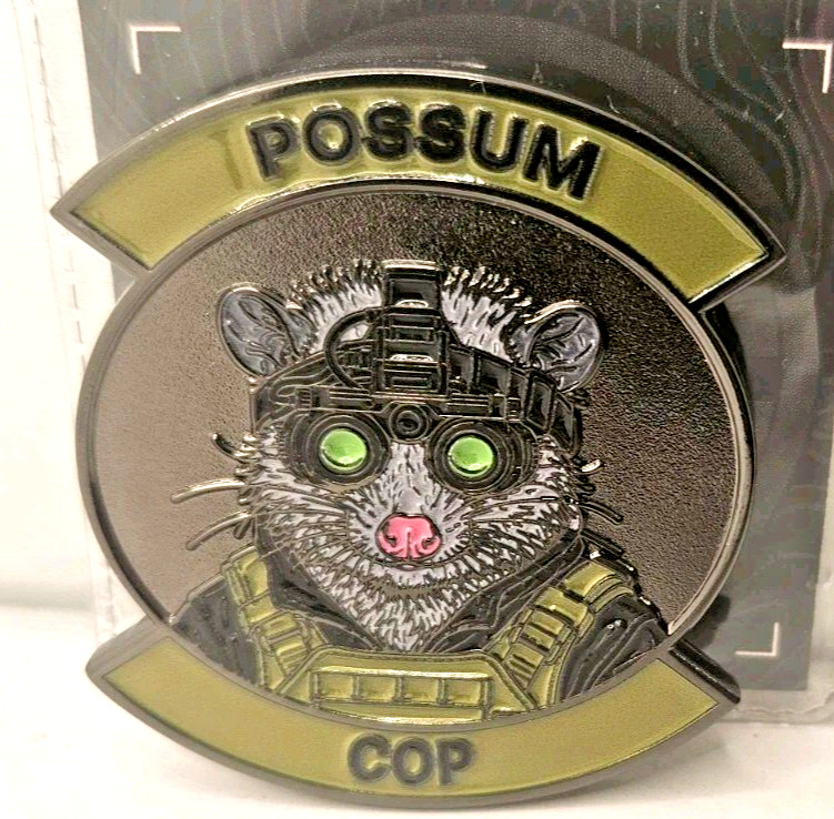 Arkansas Game & Fish Enforcement GAME WARDEN Possum Cop Challenge Coin New 2026 Arkansas Game & Fish Enforcement GAME WARDEN Possum Cop Challenge Coin New 2026