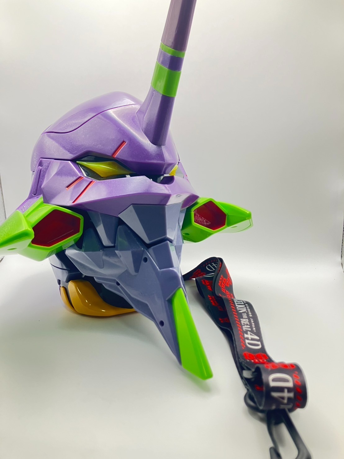 Evangelion Popcorn Bucket Figurine Unit 01 Universal Studios Japan USJ Evangelion Popcorn Bucket Figurine Unit 01 Universal Studios Japan USJ