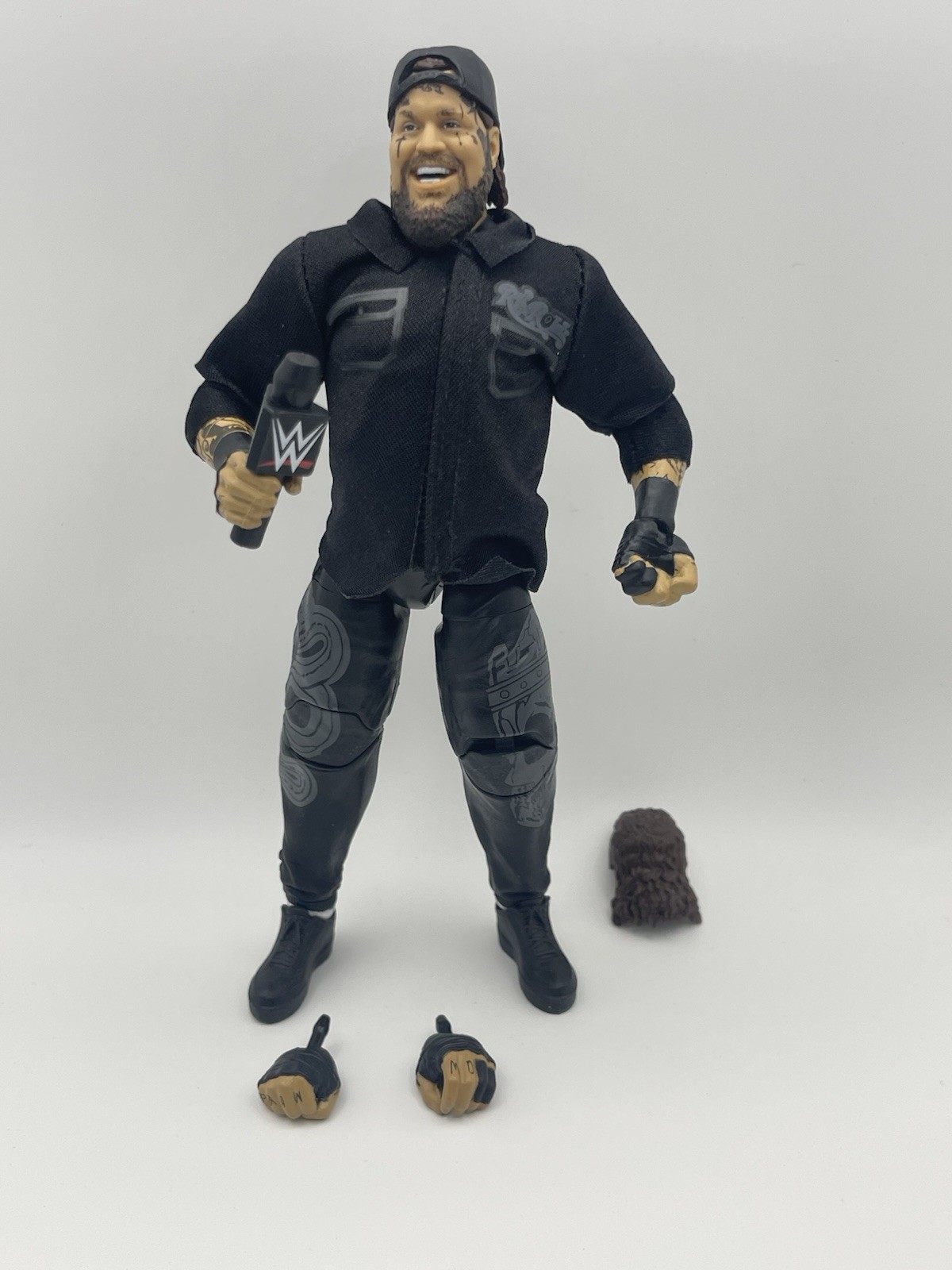 Jelly Roll WWE Mattel Elite Series 128 Wrestling Action Figure loose