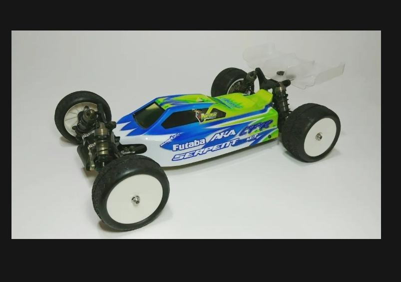 A2 Tactic body (clear) w/ 2 wing set for Serpent Spyder SDX4 4wd buggy