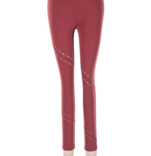 Athleta Elation Tea Dye 7/8 Tight Leggings High Rise S Maroon Yoga Activewear Athleta Elation Tea Dye 7/8 Tight Leggings High Rise S Maroon Yoga Activewear