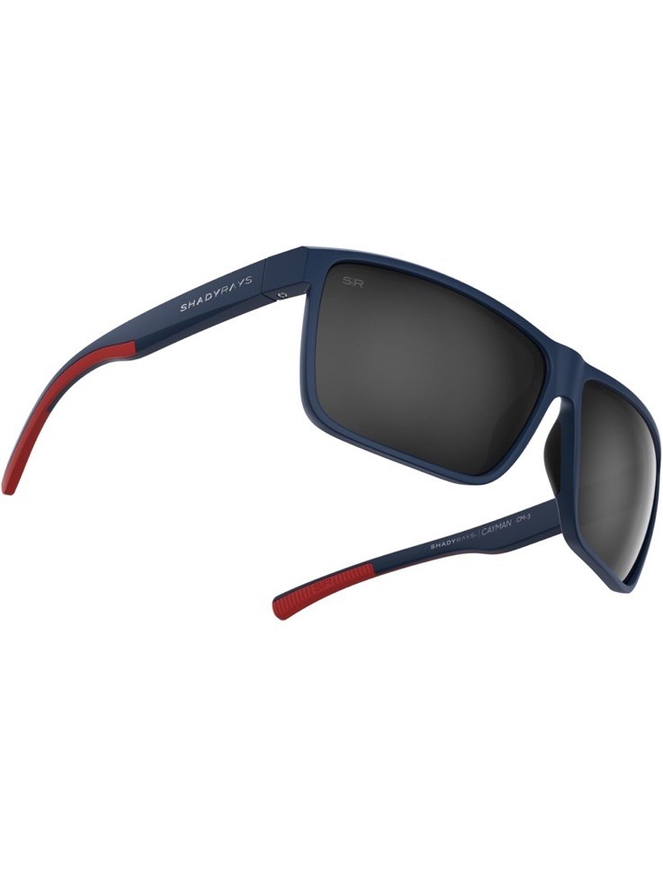 shady rays cayman liberty blue smoke lens, standard fit