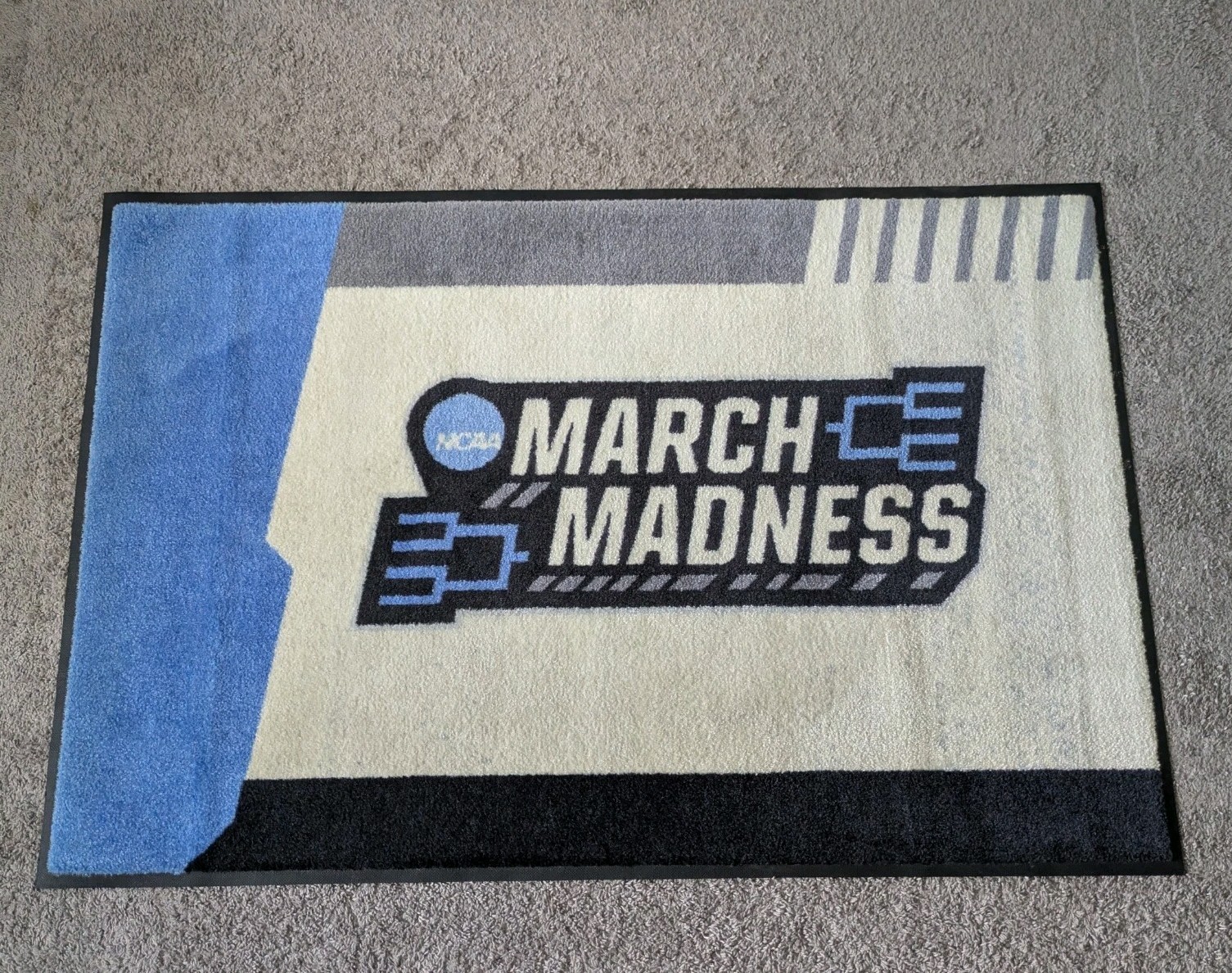 Official 2022 NCAA March Madness 64 Event Floor Mat 3\'6\
