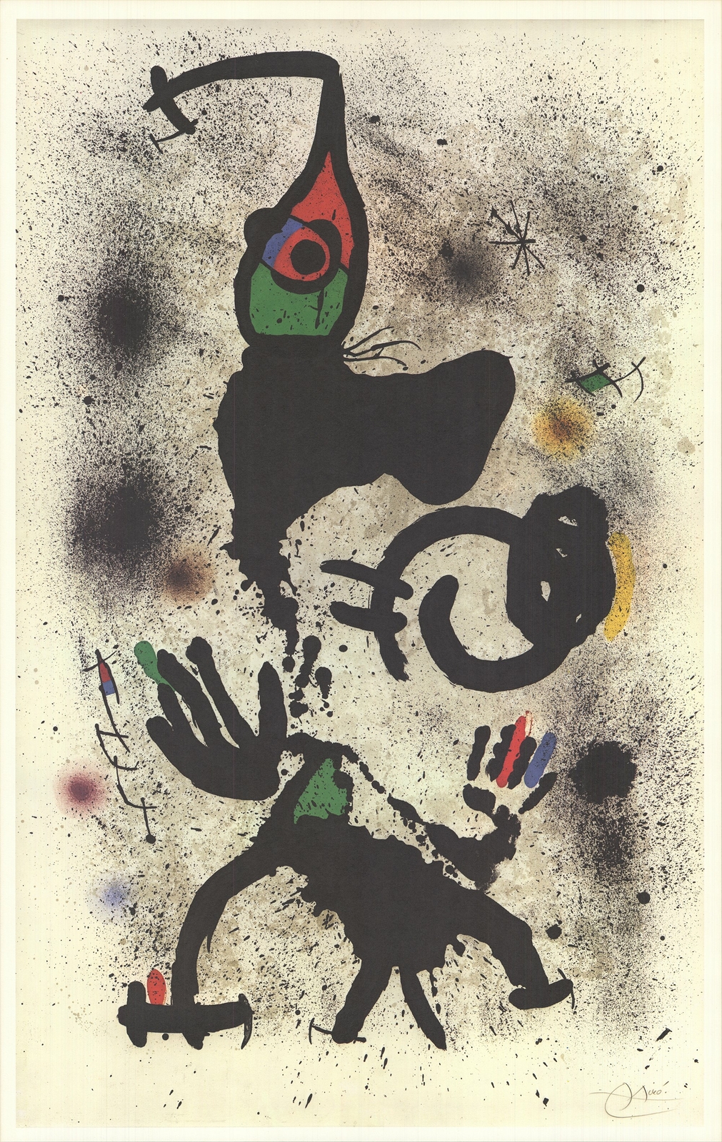 JOAN MIRO Traversing 33.25
