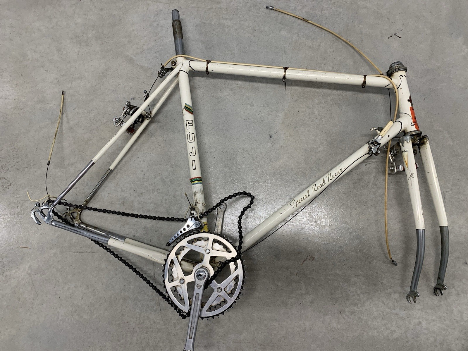 1974 Fuji Special Road Racer S10-S Vintage Road Bike Frame Parts Project Japan 1974 Fuji Special Road Racer S10-S Vintage Road Bike Frame Parts Project Japan