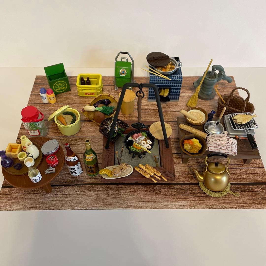 Re Ment Puchi Sample Miniature Country Kitchen Irori Stove Showa Retro E726 Re Ment Puchi Sample Miniature Country Kitchen Irori Stove Showa Retro E726