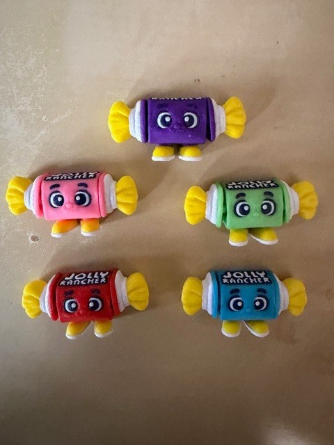 Wigglitz Hershey Exclusive Jolly Rancher COMPLETE SET of 5 Wigglitz Hershey Exclusive Jolly Rancher COMPLETE SET of 5