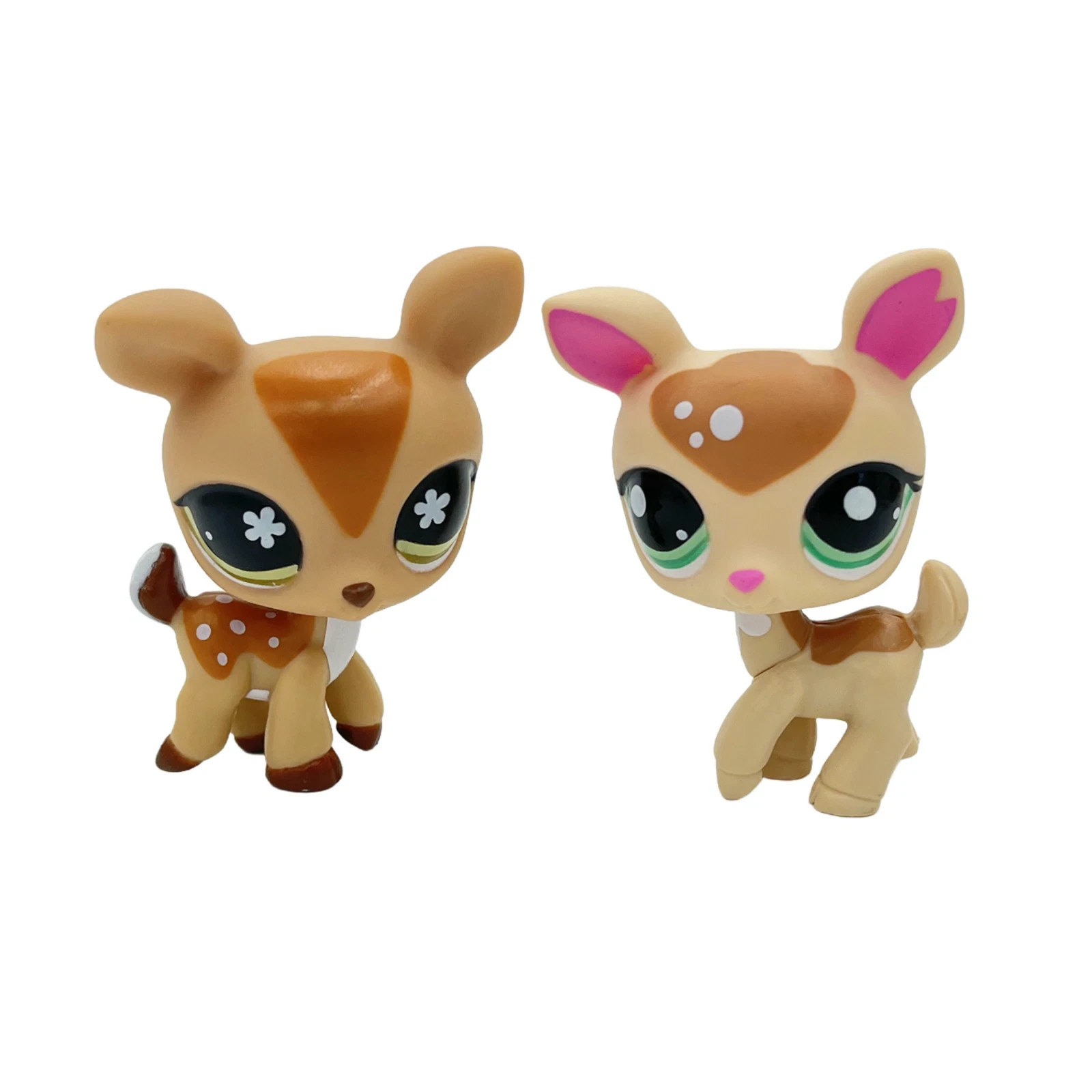 2pcs/lot Littlest pet shop Toy girls bobble head Sika deer #634 and #2486
