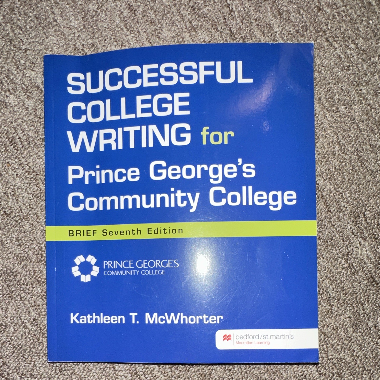 Bedford/St. Martin\'s Successful College Writing Brief 7th Ed McWhorter PB 2016 Bedford/St. Martin\'s Successful College Writing Brief 7th Ed McWhorter PB 2016
