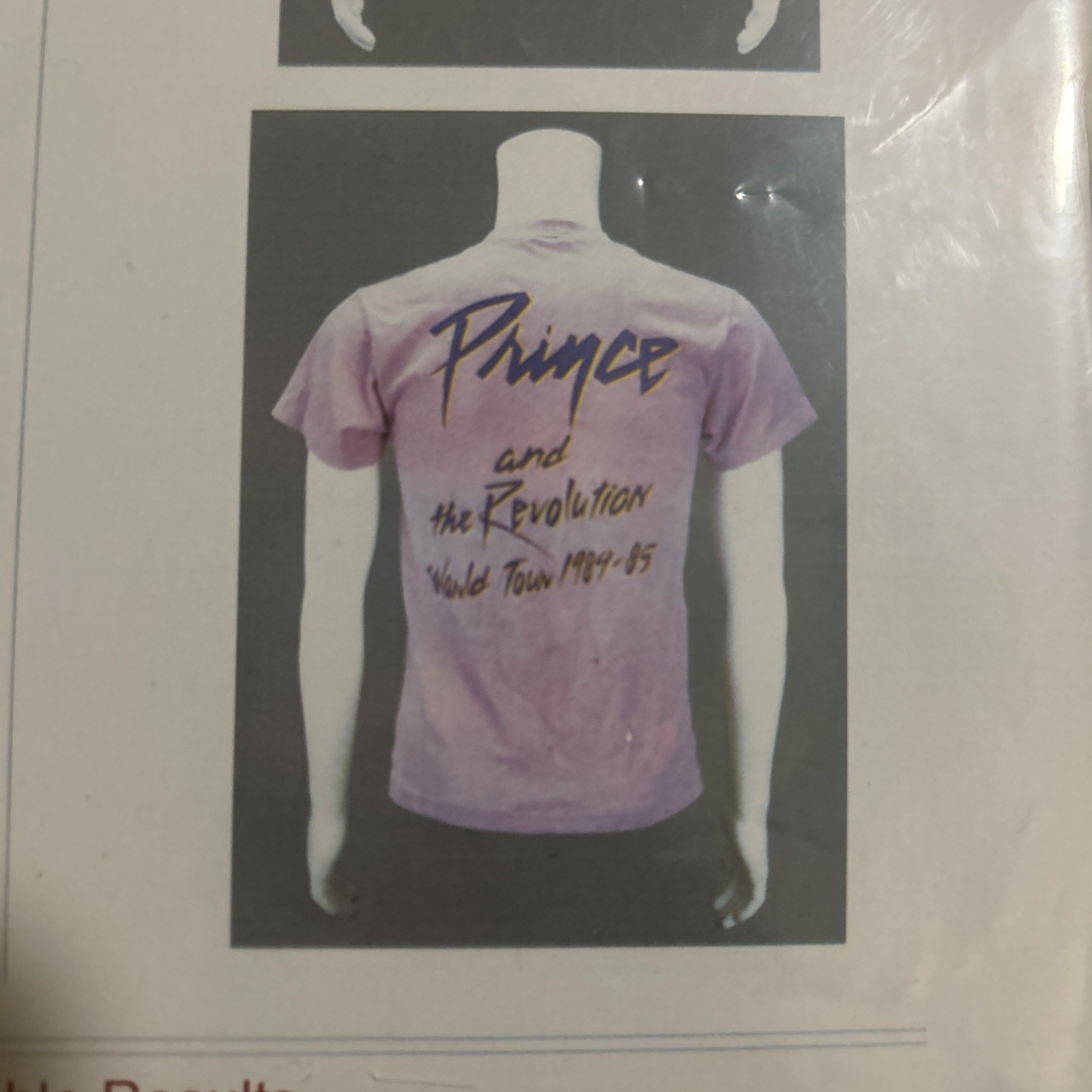 Prince Purple Rain Tour Vintage 1984-85 Purple T-Shirt L Cotton Crew Neck