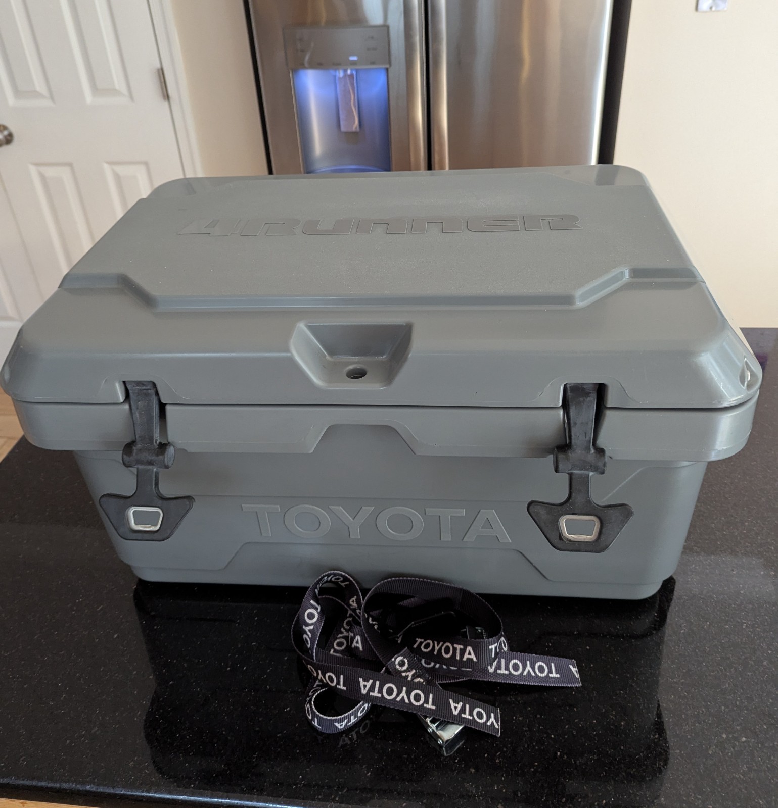 Genuine Toyota 4Runner Cement Gray Color 40-Quart Cooler PT977-89210-00
