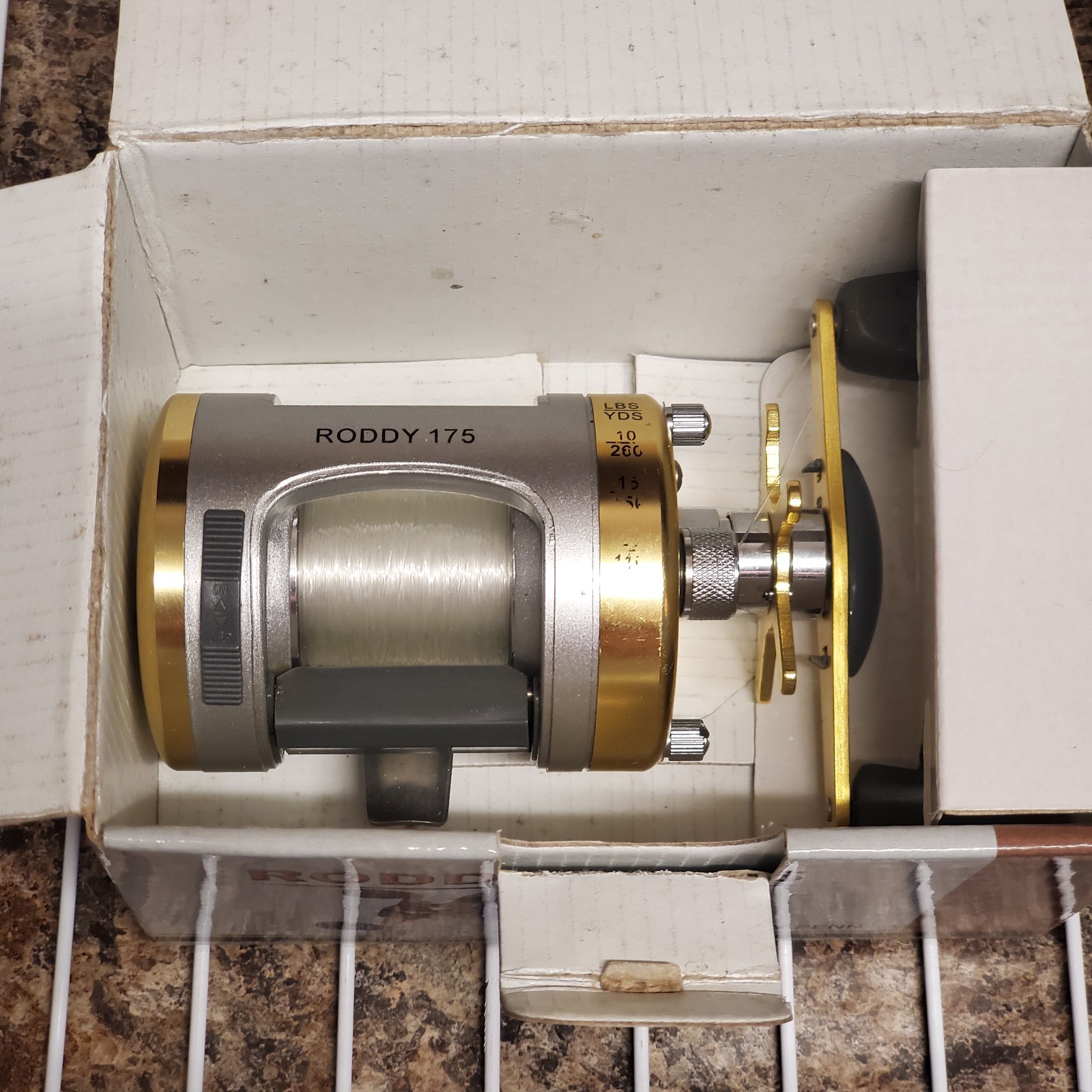 🎣 Vintage RODDY 175 by PENN Round Body Bait Casting Fishing Reel EUC 🎣 🎣 Vintage RODDY 175 by PENN Round Body Bait Casting Fishing Reel EUC 🎣