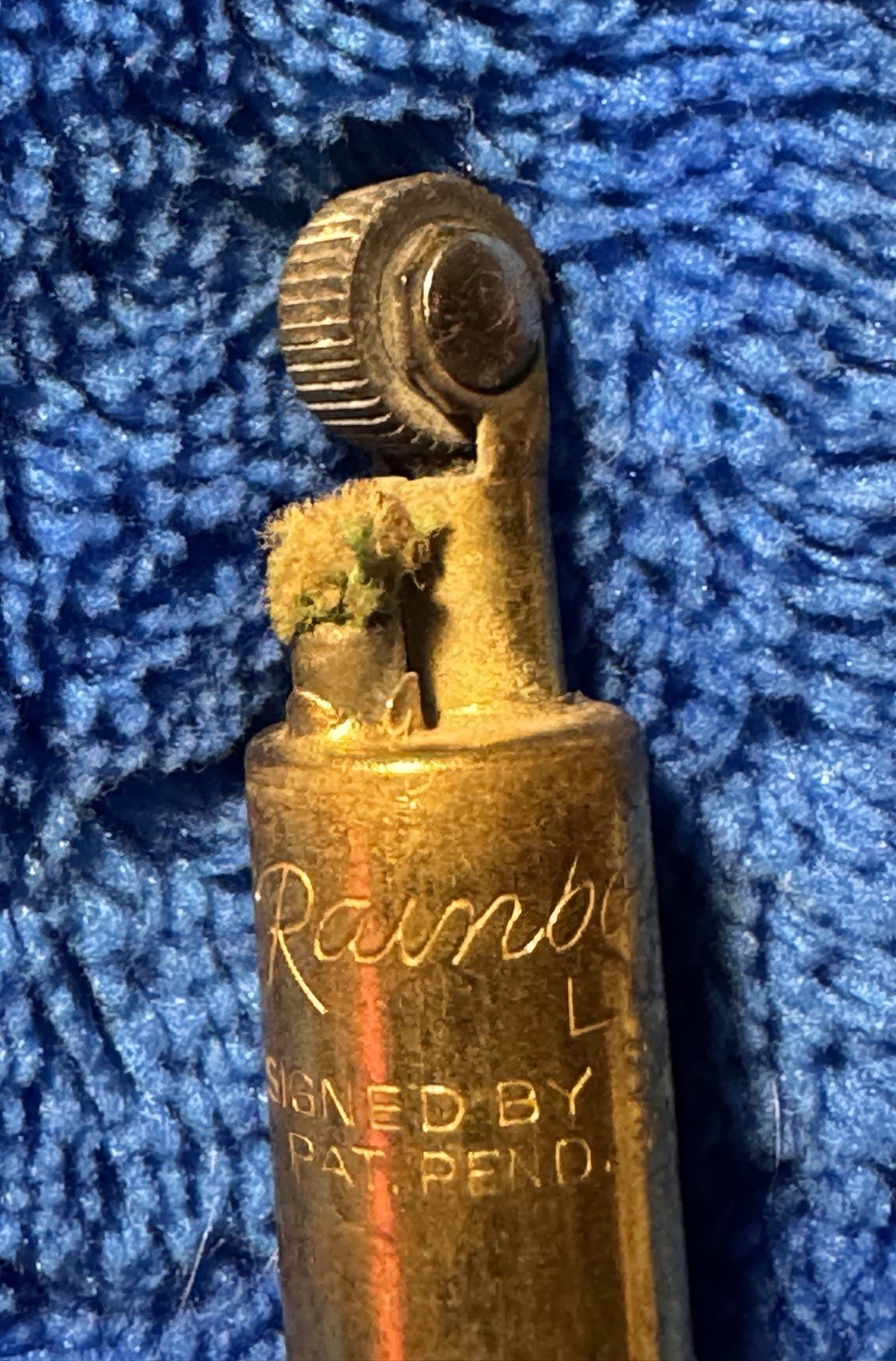 Vintage 1930’s Sydney Weston Rainbow Capsule Lighter Pristine Unfired Condition