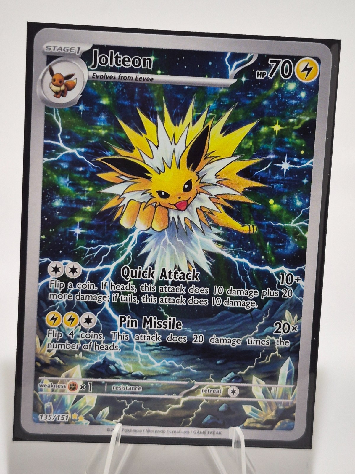 Jolteon (Custom Altered Art) Jolteon (Custom Altered Art)