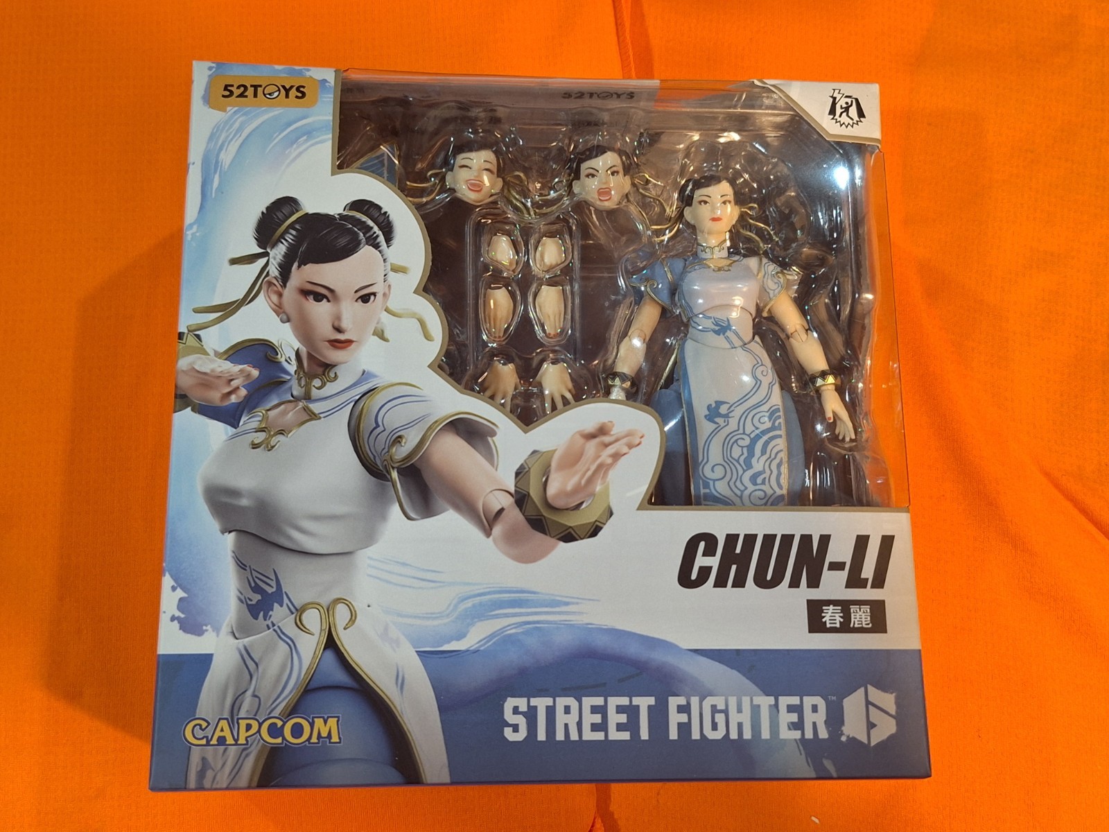 Authentic 52Toys 1/12 Street Fighter 6 Chun Li Action Figure