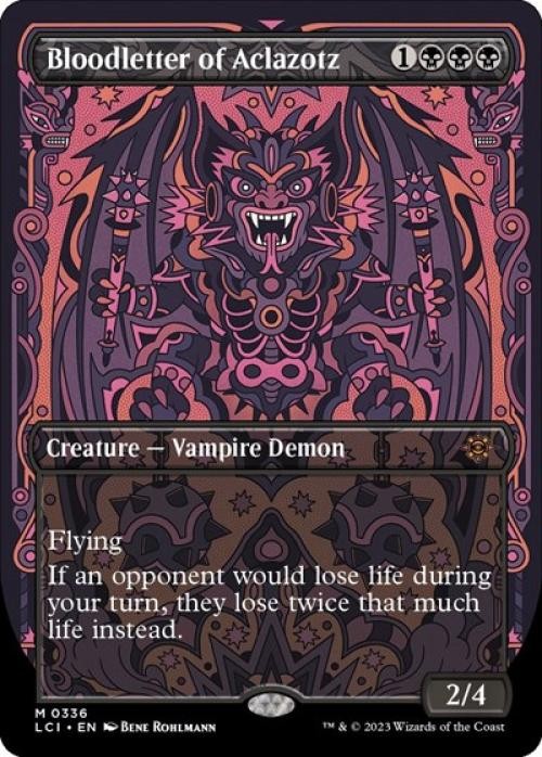 MTG English Bloodletter of Aclazotz (Borderless) NM Normal MTG English Bloodletter of Aclazotz (Borderless) NM Normal