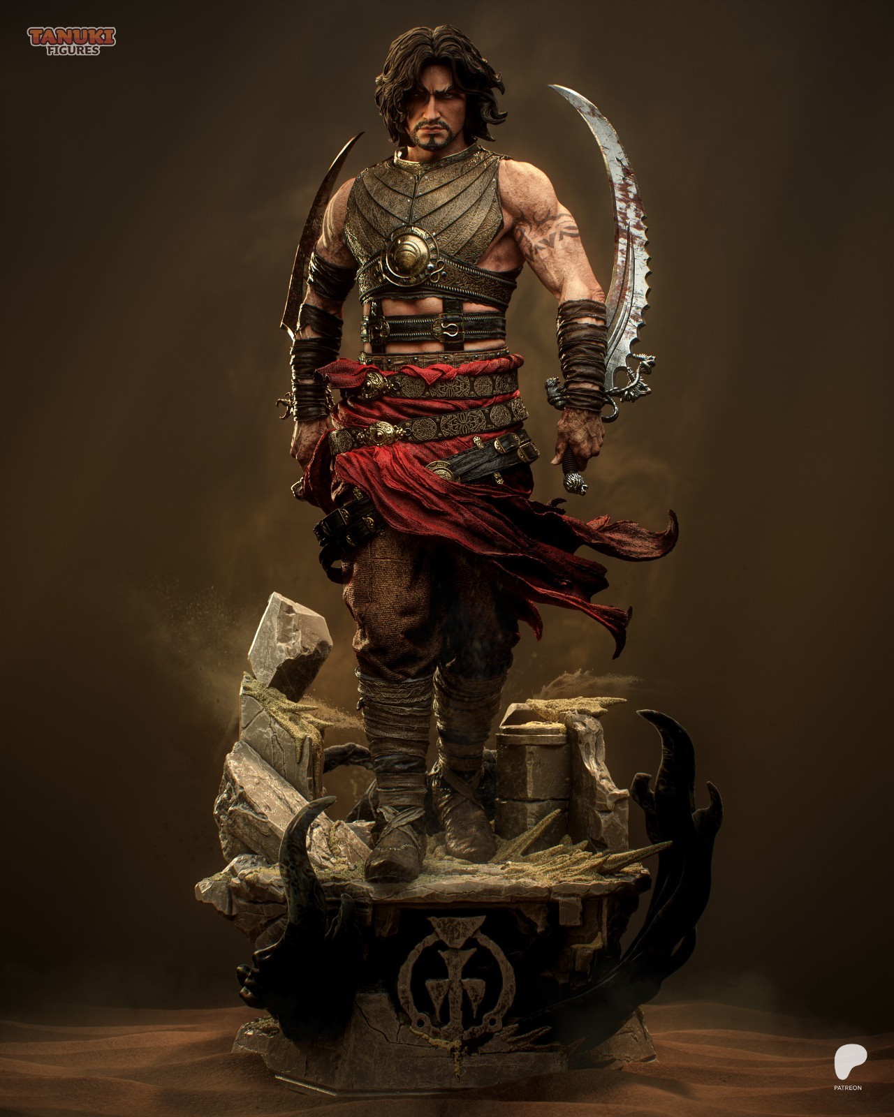 Prince Of Persia 1/6 Scale Figure Statue Garage Kit Unpainted Resin