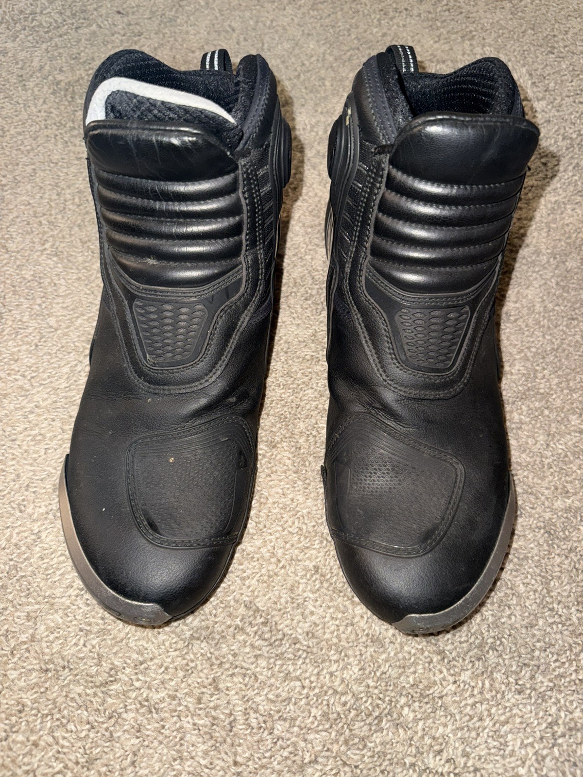 Dainese Dyno Pro D1 Motorcycle Boots Magnesium Sliders - EU 46 US 12.5