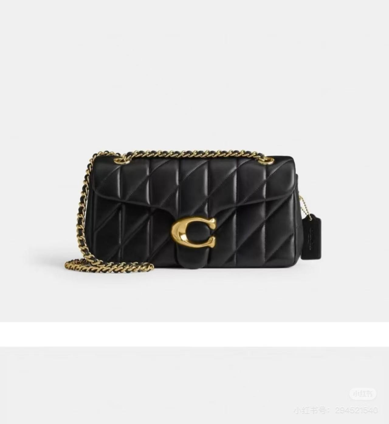 Coach Tabby Shoulder Bag 26 Quilted Black CP150 Outlet New US Seller Coach Tabby Shoulder Bag 26 Quilted Black CP150 Outlet New US Seller